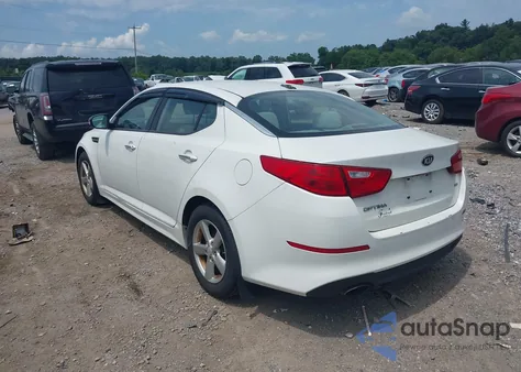 2015 Kia Optima Lx из США, поврежденный, VIN KNAGM4A77F5568003